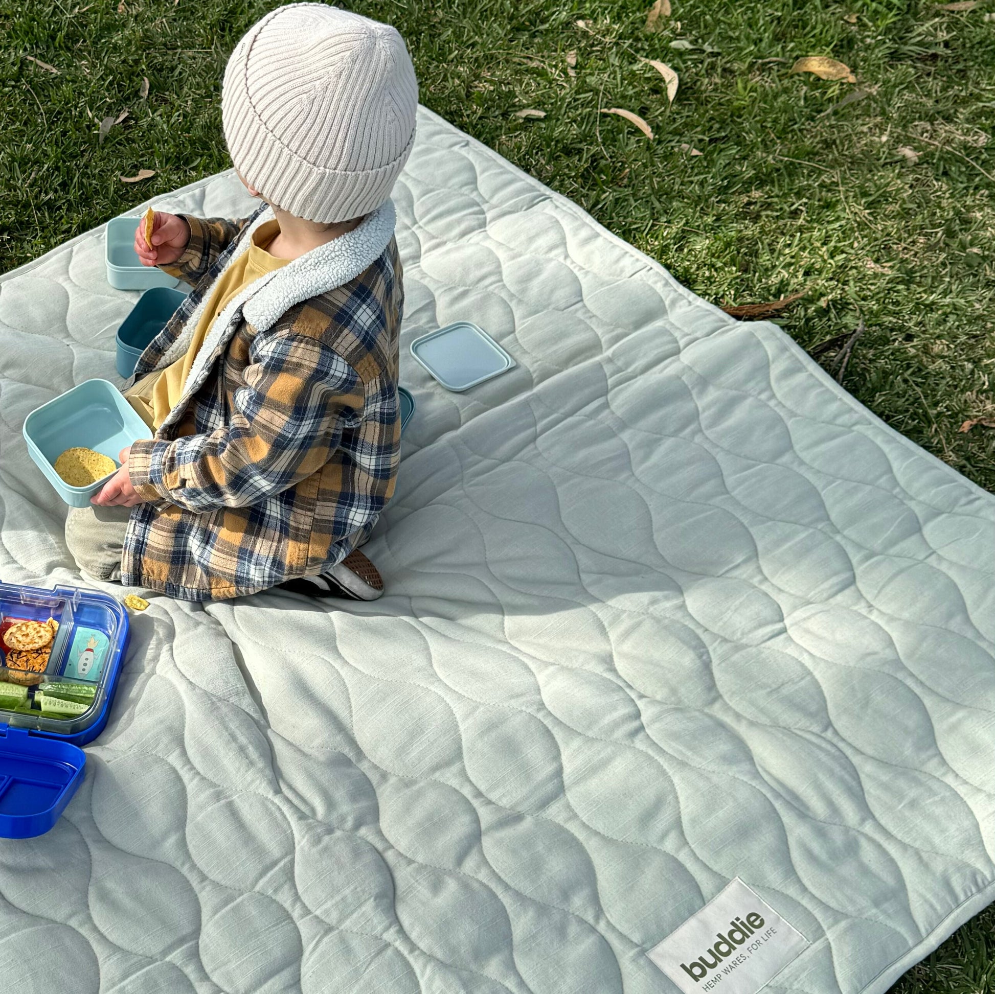 Baby bag essential, versatile play mat for kids.