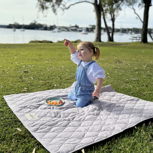 Outdoor play mat. Childrens play mat. Non-toxic, machine-washable.